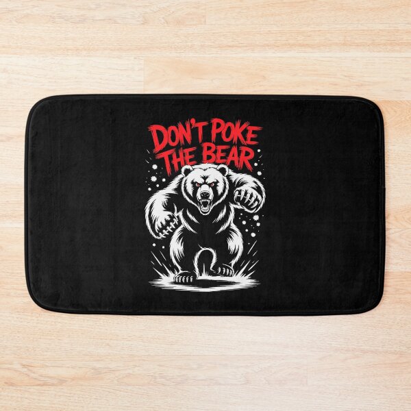 Item preview, Don't Poke Bear Angry Punk Art Graphic Streetwear Grunge designed and sold by w1ckerman.
