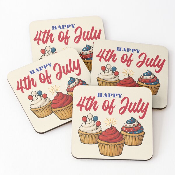 Item preview, Happy 4th of July Cupcakes designed and sold by AZTRELIS.