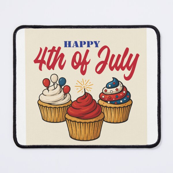 Item preview, Happy 4th of July Cupcakes designed and sold by AZTRELIS.