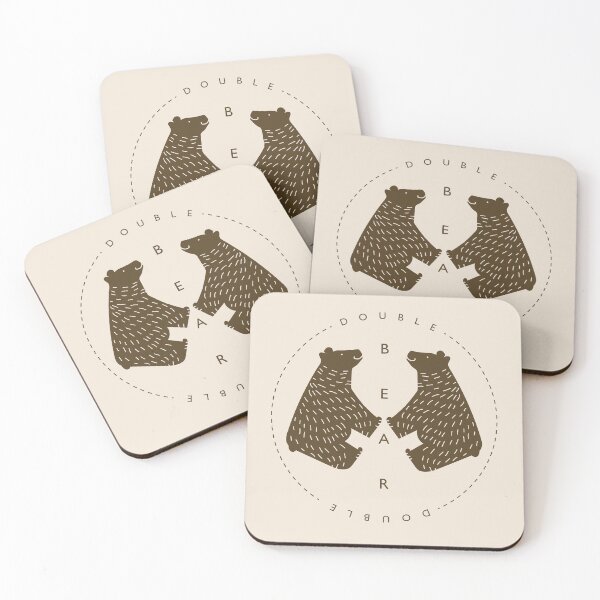 Item preview, DOUBLE BEAR designed and sold by GreissDesign.