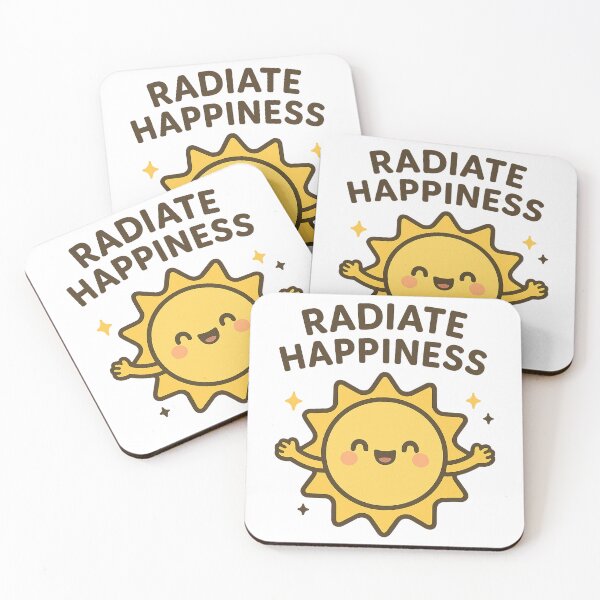 Item preview, Radiate Happiness Smiling Sun designed and sold by k3rstman1.