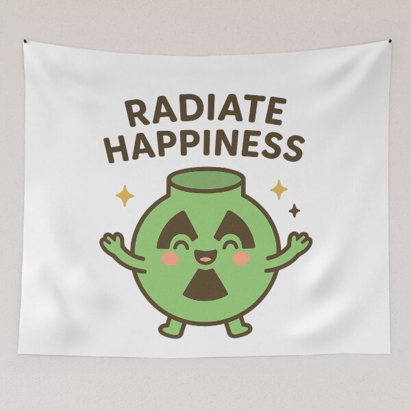 Item preview, Radiate Happiness — Kawaii Radioactive Reactor designed and sold by k3rstman1.