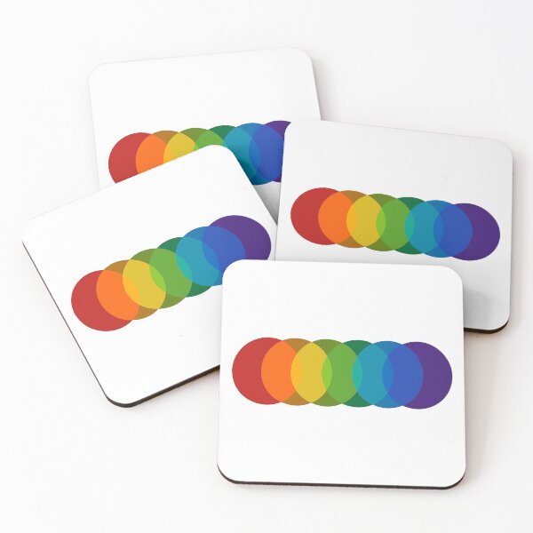 Item preview, Rainbow Spectrum Circles designed and sold by Owcomm.