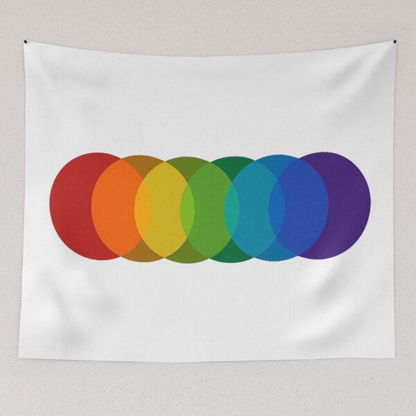 Item preview, Rainbow Spectrum Circles designed and sold by Owcomm.