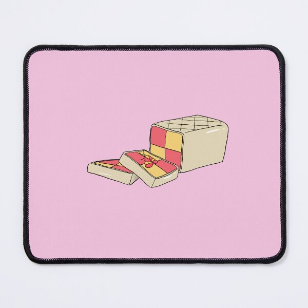 Item preview, Elton the Rosy Maple Moth - Battenberg Cake designed and sold by Pretty-Sounds.