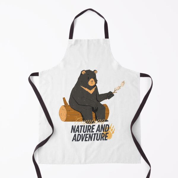 Item preview, CAMPING SCOUT NATURE AND BEAR designed and sold by infinitearte.