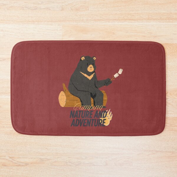 Item preview, CAMPING SCOUT NATURE AND BEAR designed and sold by infinitearte.