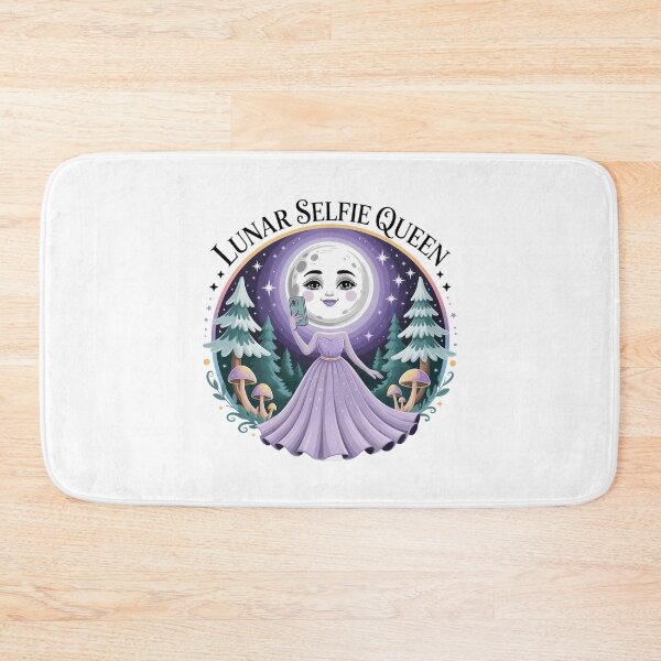 Item preview, Lunar Selfie Queen Magical Moon Forest designed and sold by MagicWander.