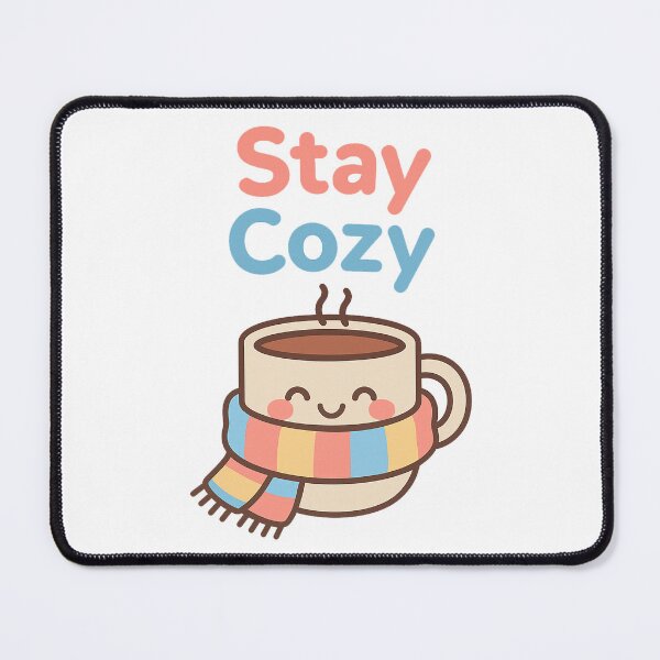 Item preview, Stay Cozy Kawaii Mug with Scarf designed and sold by k3rstman1.