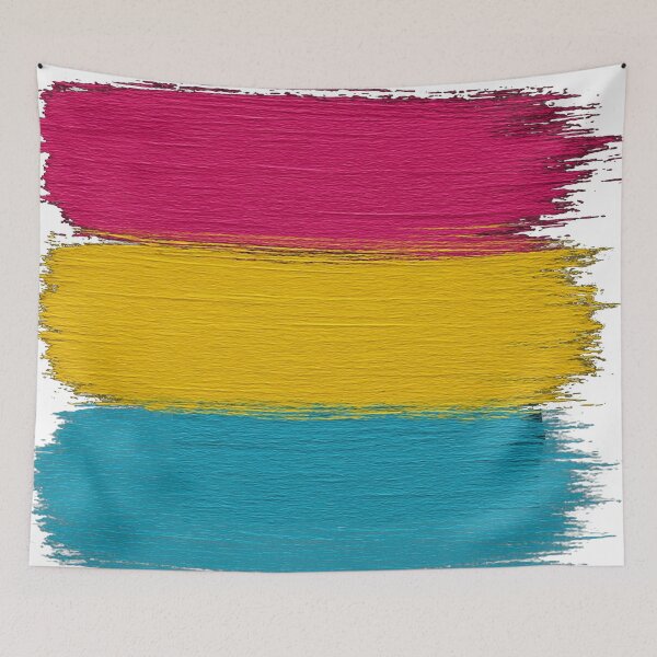 Item preview, Painted Pansexual Pride Stripes designed and sold by Owcomm.
