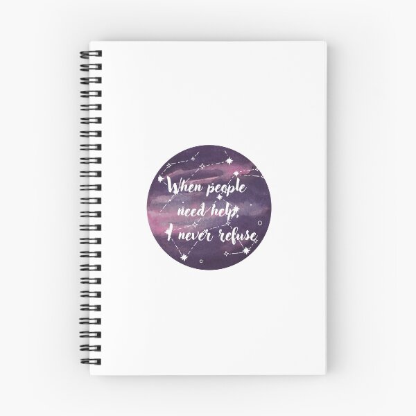 Item preview, Thirteenth Doctor Quote when people need help designed and sold by KnitintheTardis.