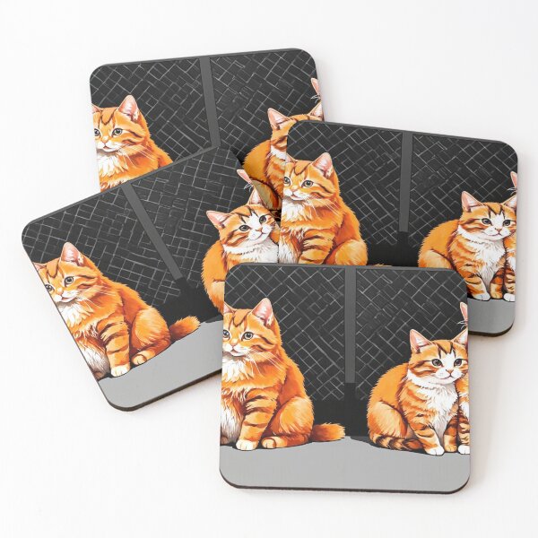 Item preview, Love Paws – Cute Hugging Cats designed and sold by goodcrystals.