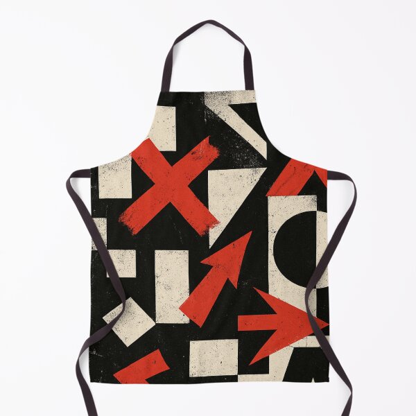 Item preview, Bauhaus Chaos – Red Arrows & Urban Geometry designed and sold by Zenvo.