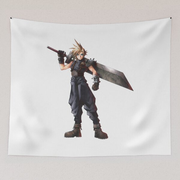 Item preview, Cloud Strife Iconic FF7 Video Game Art Character designed and sold by Jerhus.