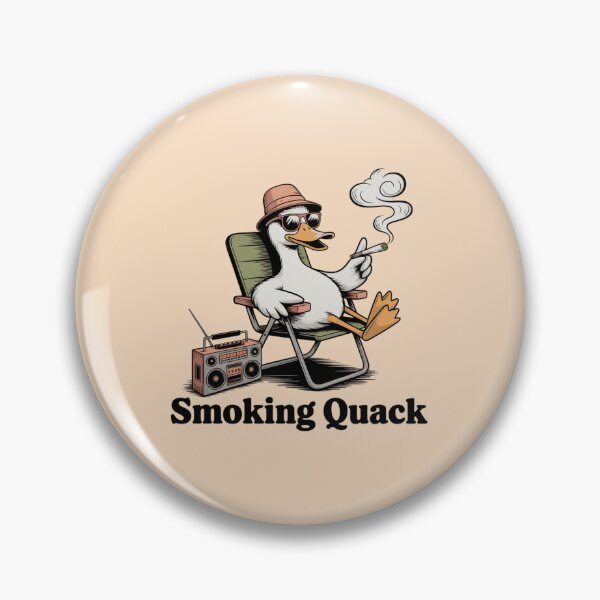 Item preview, Duck - Smoking Quack designed and sold by 123ks.