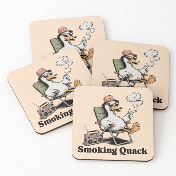 Item preview, Duck - Smoking Quack designed and sold by 123ks.