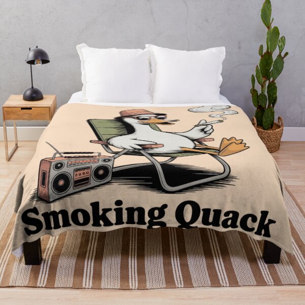 Item preview, Duck - Smoking Quack designed and sold by 123ks.