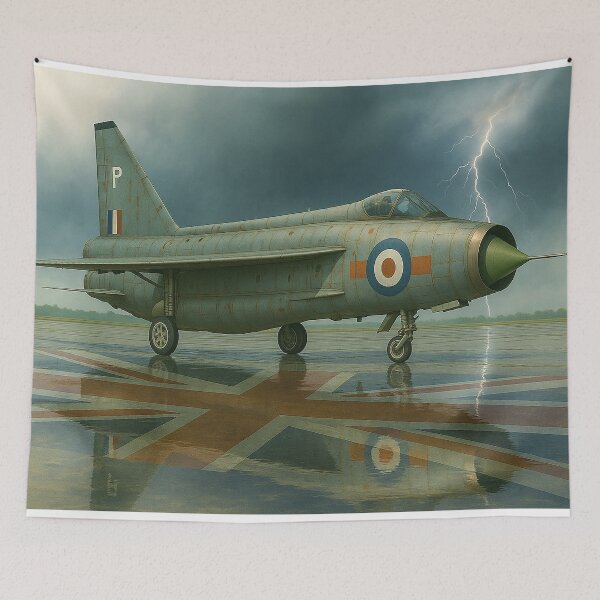 Item preview, English Electric Lightning Storm on the Tarmac designed and sold by Skyframe Aviation.