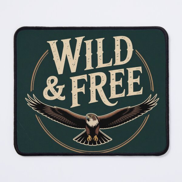 Item preview, Wild & Free Eagle designed and sold by 123ks.