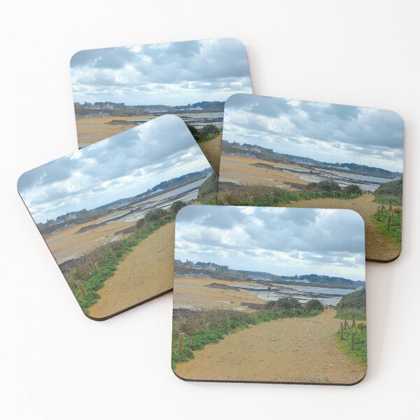 Item preview, Path to Saint-Malo – Coastal Walkway to the Walled City designed and sold by Open Road Gallery .
