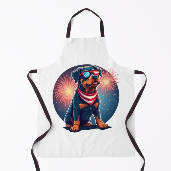 Item preview, Cool Rottweiler in USA Glasses designed and sold by CreatvShop.