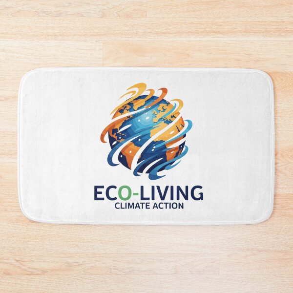 Item preview, ECO-LIVING CLIMATE ACTION designed and sold by TeeFusionShop.
