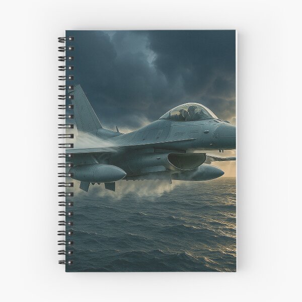 Item preview, F-16 Viper Storm Break Flight Over the Ocean designed and sold by Skyframe Aviation.