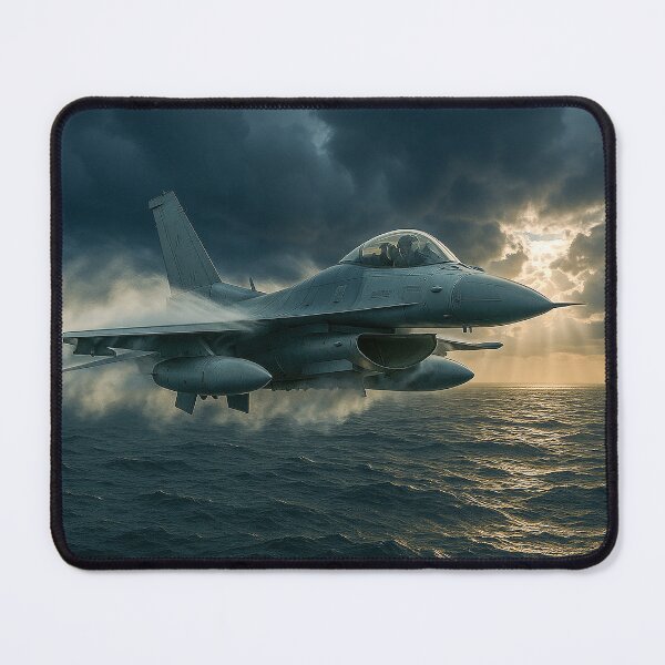 Item preview, F-16 Viper Storm Break Flight Over the Ocean designed and sold by Skyframe Aviation.