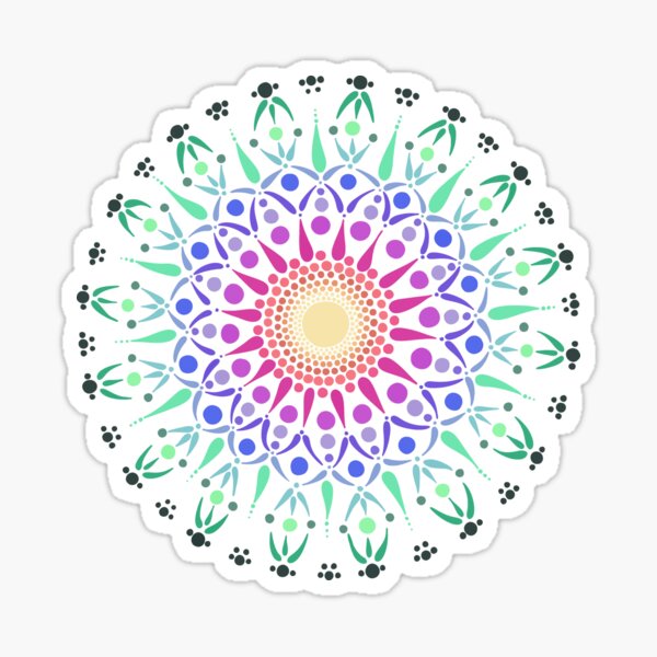 Artikel-Vorschau von Mandala Lebensfreude , designt und verkauft von EB-DigitalART.