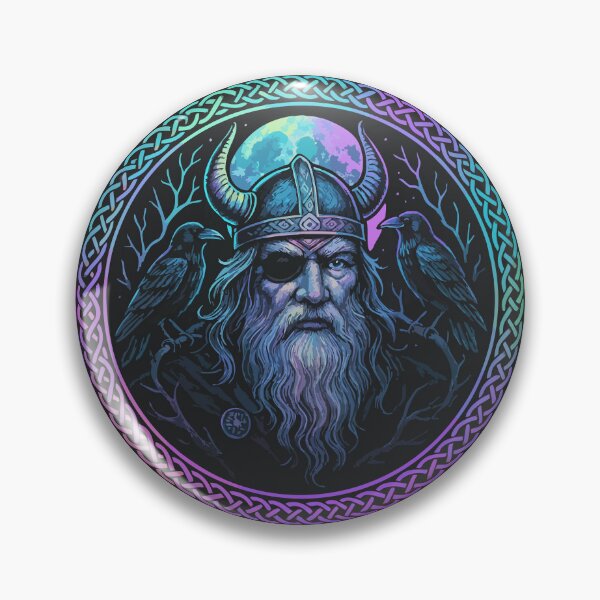 Item preview, Viking Odin Huginn And Muninn Norse Mythology  designed and sold by TomFrontierArt.