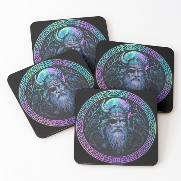 Item preview, Viking Odin Huginn And Muninn Norse Mythology  designed and sold by TomFrontierArt.