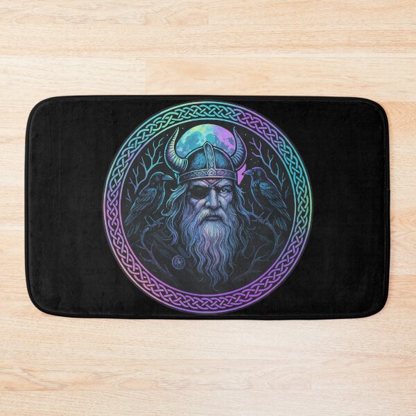 Item preview, Viking Odin Huginn And Muninn Norse Mythology  designed and sold by TomFrontierArt.