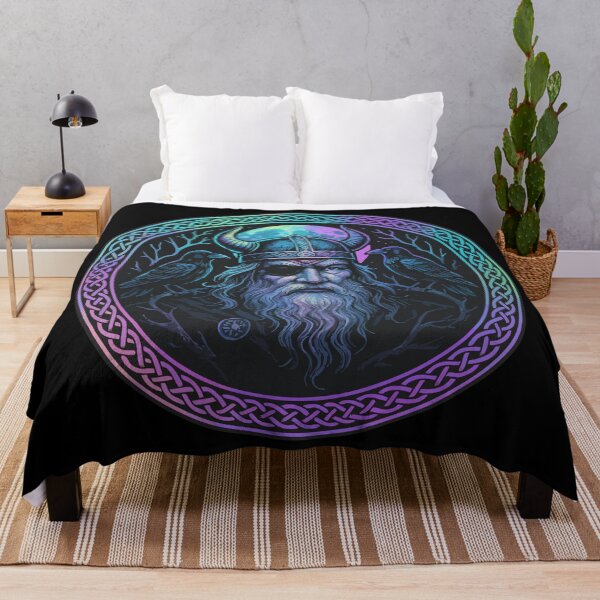 Item preview, Viking Odin Huginn And Muninn Norse Mythology  designed and sold by TomFrontierArt.