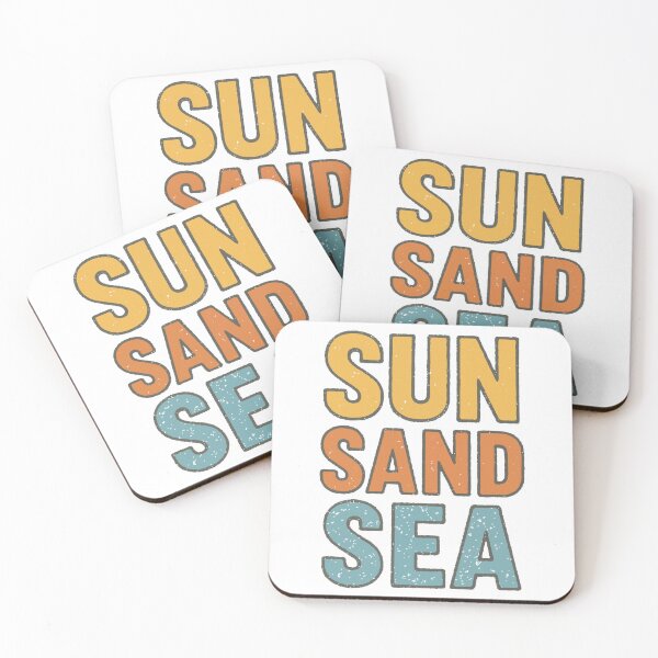 Item preview, Sun, Sand, Sea designed and sold by DopeyRobot.