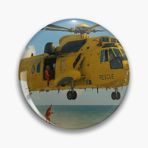 Item preview, RAF Sea King Coastal Rescue Over British Beach designed and sold by Skyframe Aviation.