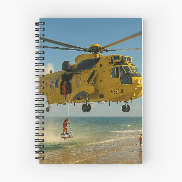 Item preview, RAF Sea King Coastal Rescue Over British Beach designed and sold by Skyframe Aviation.