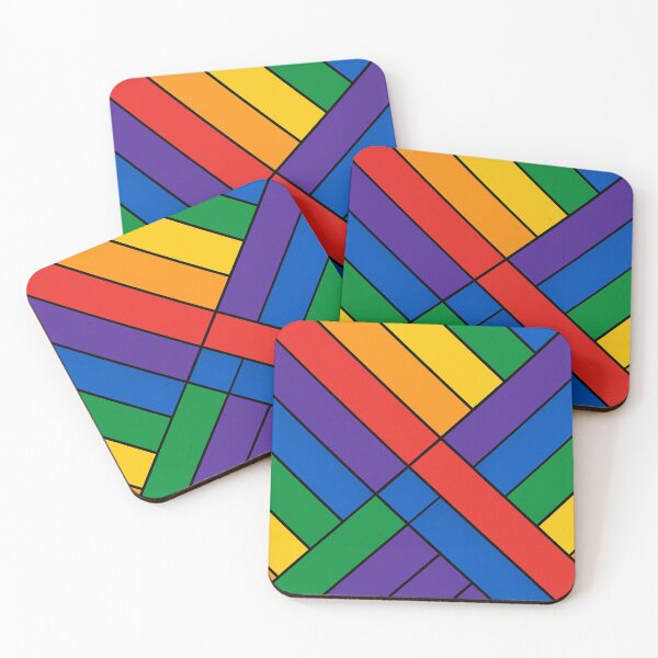 Item preview, Geometric Rainbow Intersections designed and sold by Owcomm.
