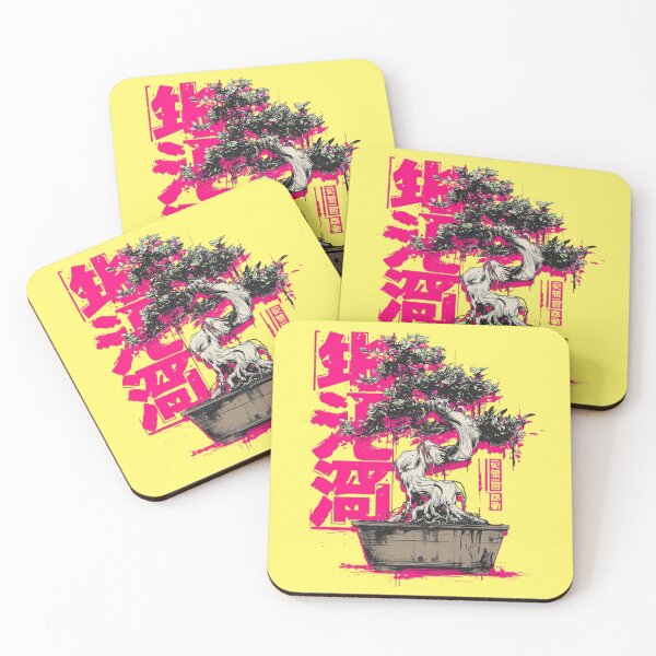 Item preview, Cyberpunk Bonsai – Neon Japanese Tree Art Tokyo Streetwear designed and sold by RockFireMerch.