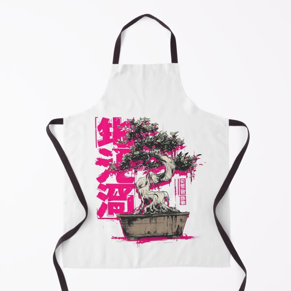 Item preview, Cyberpunk Bonsai – Neon Japanese Tree Art Tokyo Streetwear designed and sold by RockFireMerch.