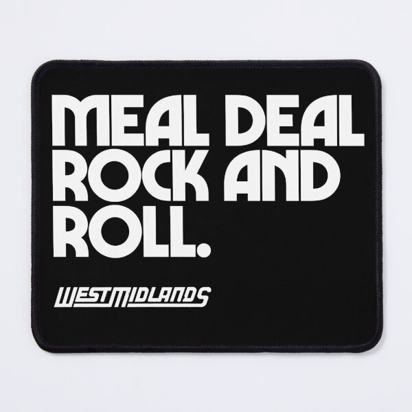 Item preview, West Midlands Meal Deal Rock and Roll (White Logo) designed and sold by West Midlands Church of Merch.