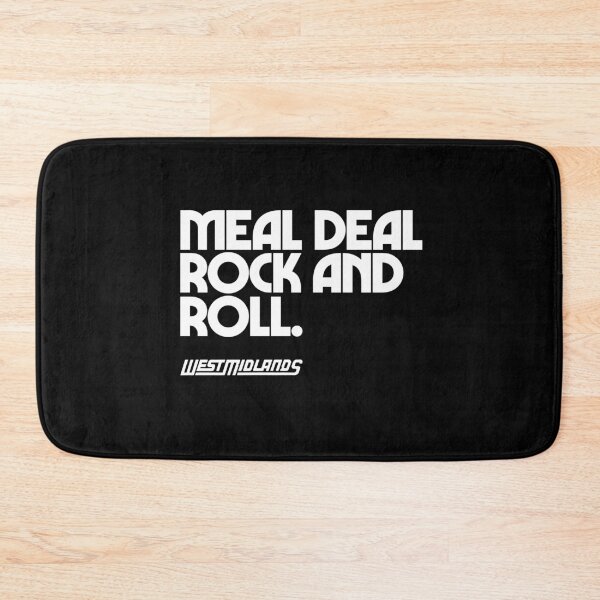 Item preview, West Midlands Meal Deal Rock and Roll (White Logo) designed and sold by West Midlands Church of Merch.