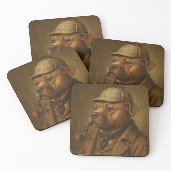 Item preview, Rembrandt Inspired Staffordshire Bull Terrier  designed and sold by NikkiBear67.