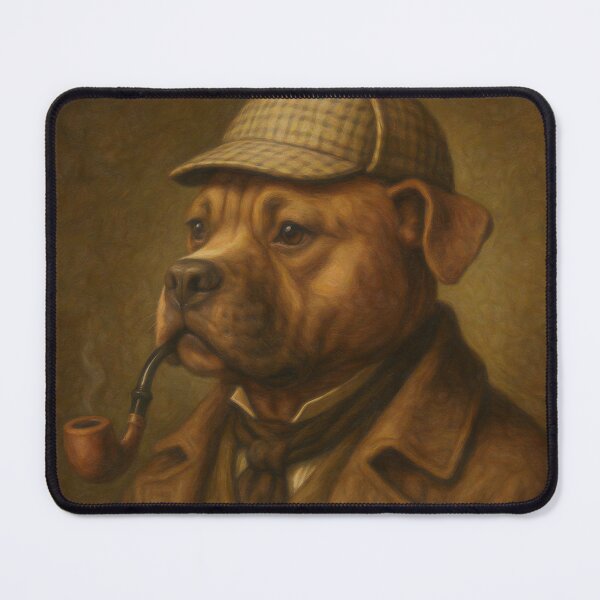 Item preview, Rembrandt Inspired Staffordshire Bull Terrier  designed and sold by NikkiBear67.