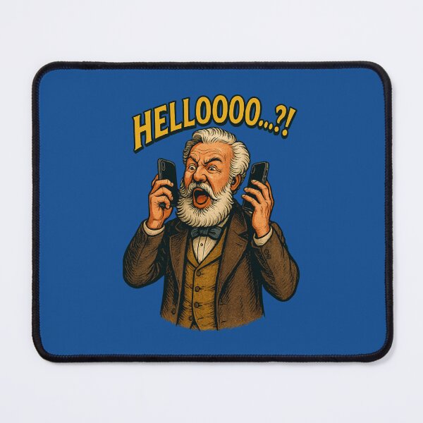 Item preview, Alexander Graham Bell – "HELLOOOO...?!" designed and sold by Neonyx2020.