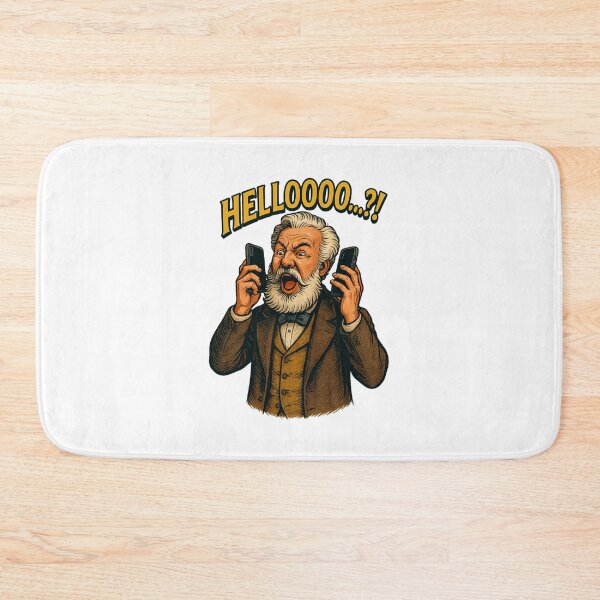 Item preview, Alexander Graham Bell – "HELLOOOO...?!" designed and sold by Neonyx2020.