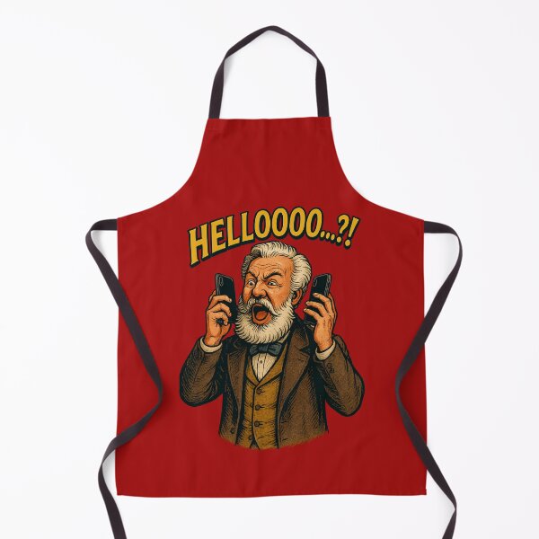 Item preview, Alexander Graham Bell – "HELLOOOO...?!" designed and sold by Neonyx2020.