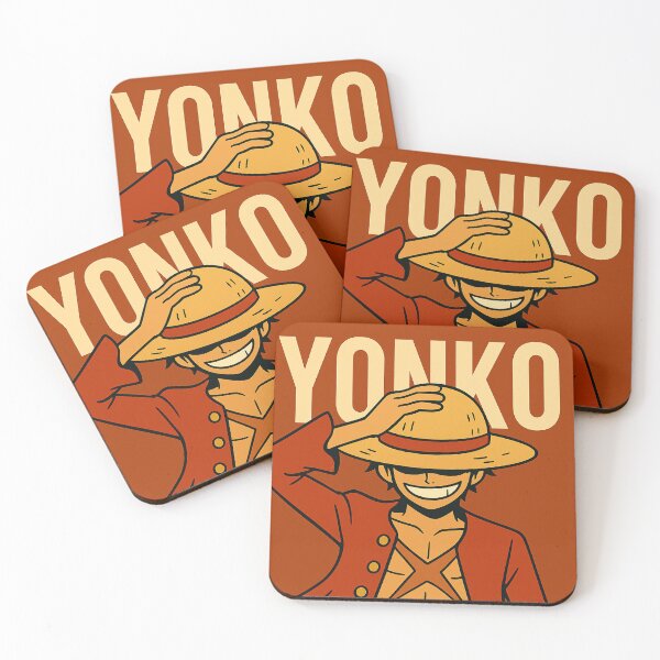 Item preview, YONKO Luffy Minimalist Art – One Piece Emperor Tribute designed and sold by Krushnal Patil.