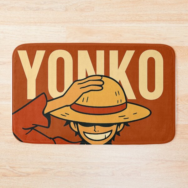 Item preview, YONKO Luffy Minimalist Art – One Piece Emperor Tribute designed and sold by Krushnal Patil.