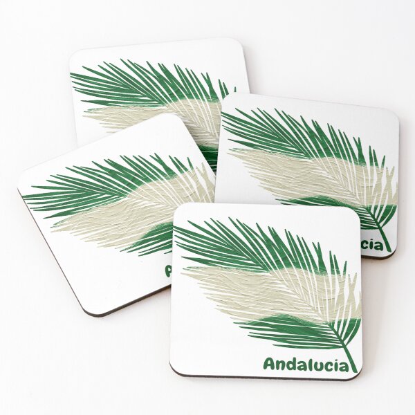 Item preview, Abstract Flag of Andalusia – Feather Design designed and sold by ArteJorge48.