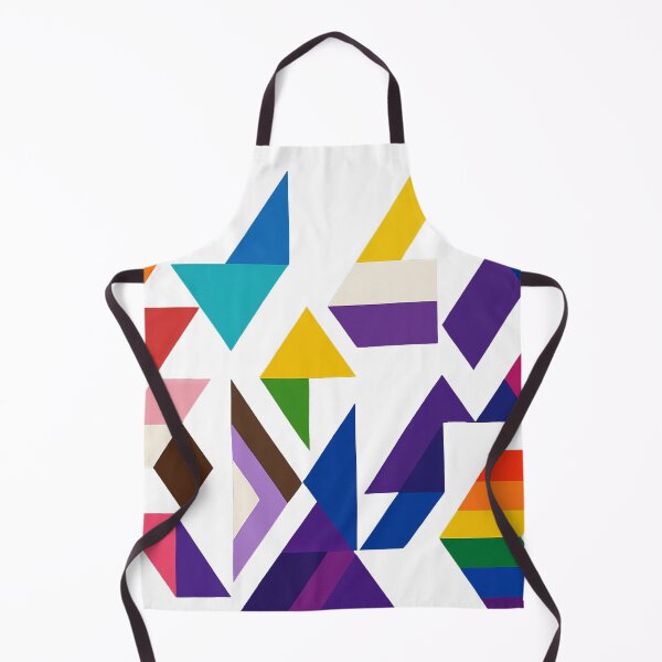 Item preview, Geometric Pride Flag Puzzle designed and sold by Owcomm.